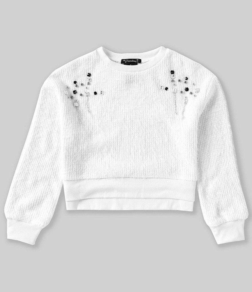 Xtraordinary Big Girls 7-16 Long Sleeve Rhinestone