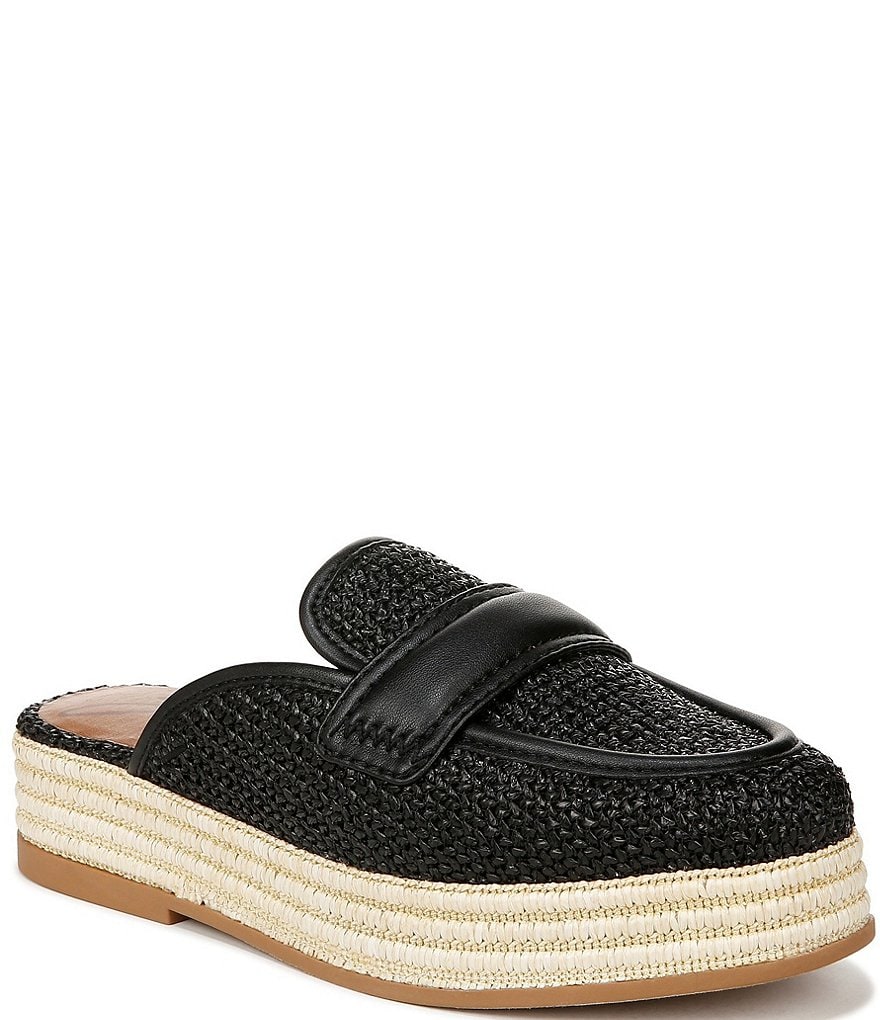 Zodiac Gizelle Raffia Platform Loafer Mules | Dillard's