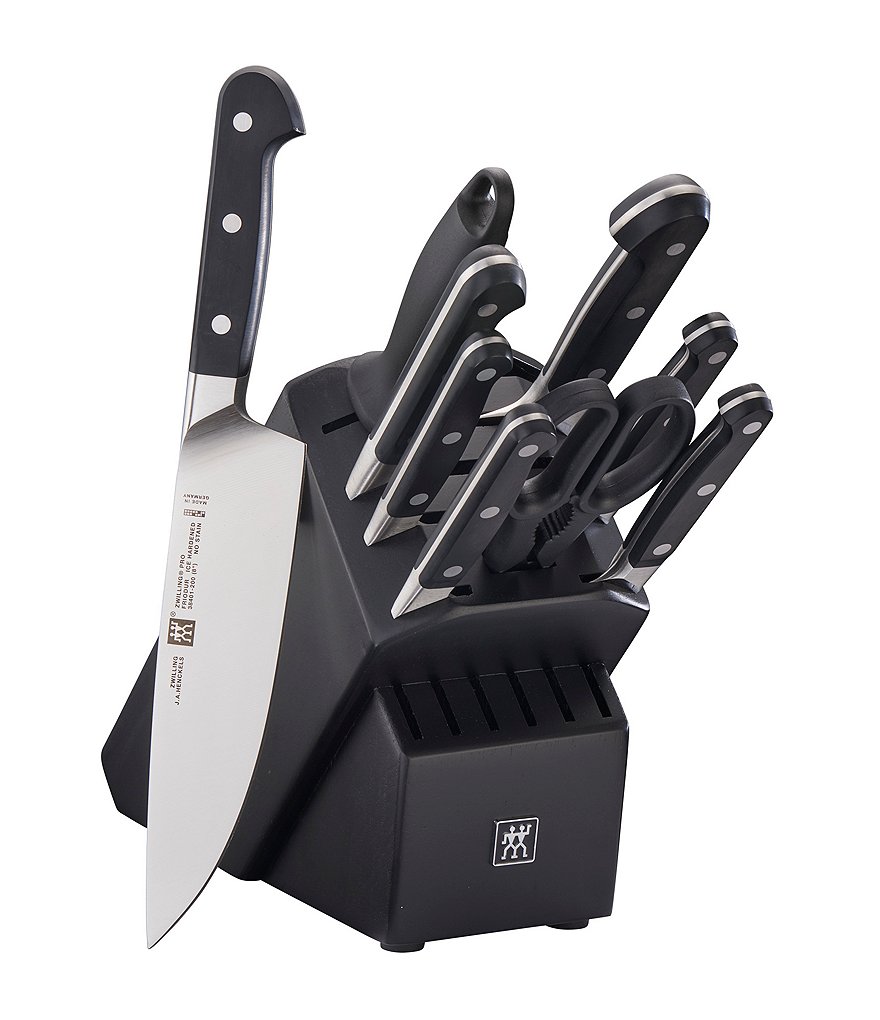 Schmidt Brothers Cutlery 10-Piece Knife Set (Black)