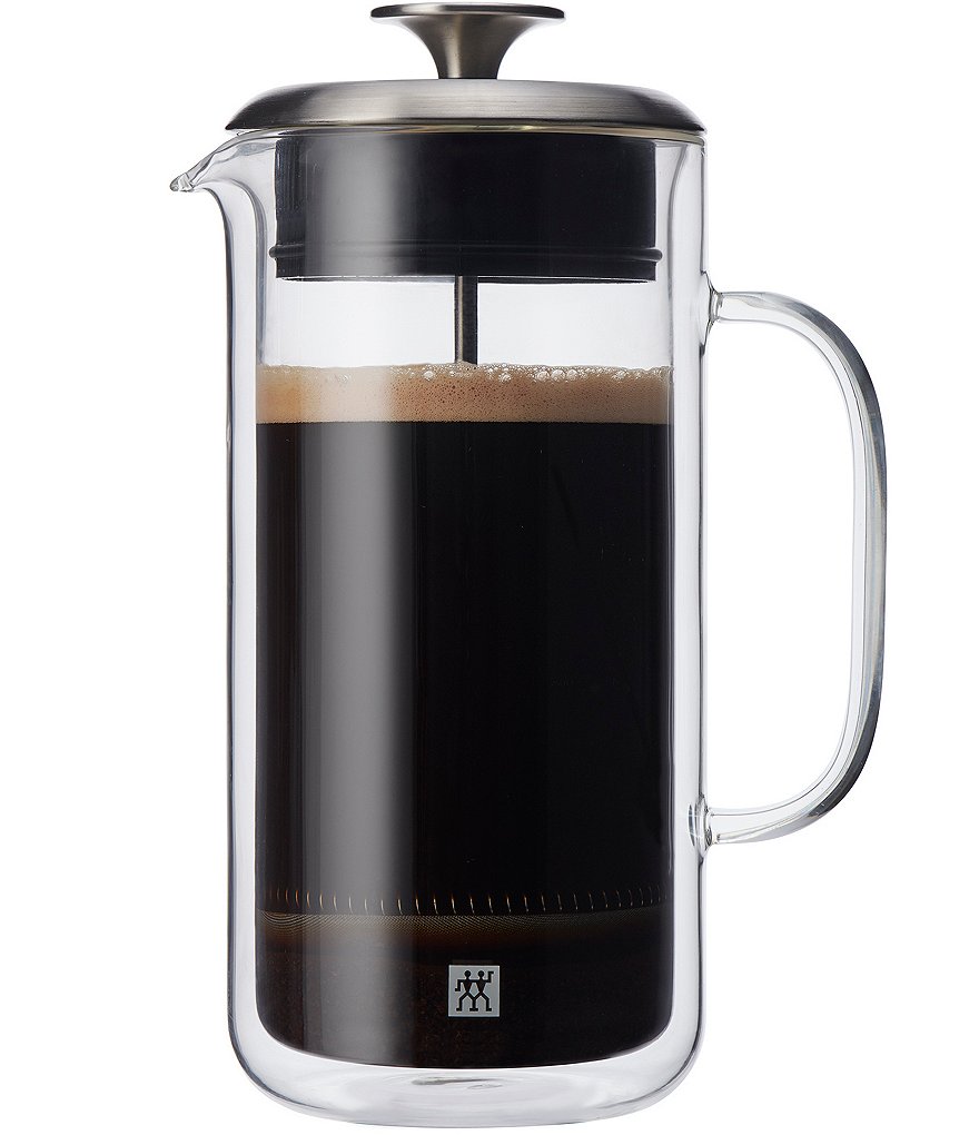 Zwilling Sorrento Double Wall Glass French Press | Dillard's