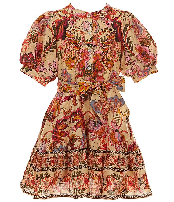 Vintage Alison J Colorful Paisley Print cheapest Midi Dress