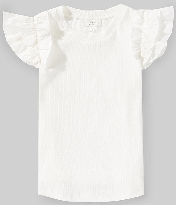 A Loves A Big Girls Flutter Sleeve Tank