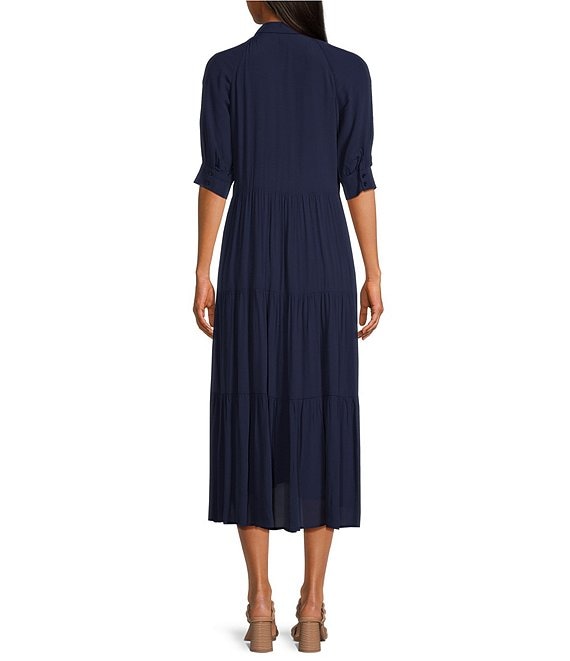 black velvet midi dress with sleeves Chrissy | Black Velvet Square-Neck Midi Dress With Mesh-Sleeves And Ruched Detailing