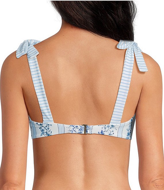 A Loves A Skies The Limit Reversible Border Print Tie Shoulder