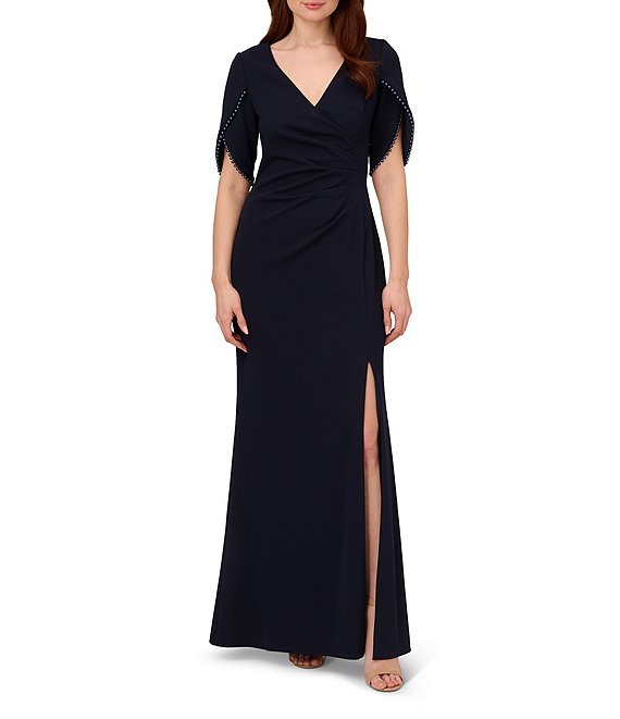 adrianna papell long dresses