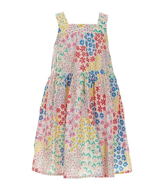 Adventurewear 360 Little Girls 2T-6X Sleeveless Floral Print Dress ...