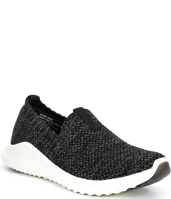 Color:Black - Image 1 - Angie Slip-On Washable Sneakers
