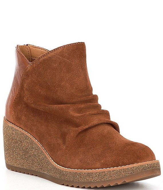 Dillards shop wedge booties