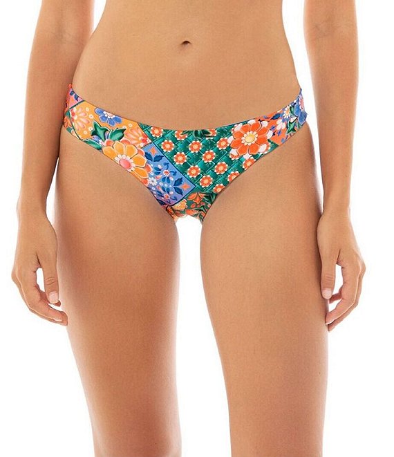 Agua Bendita Audrey Tile Hipster Swim Bottom