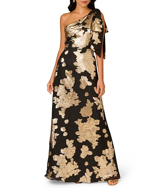 最大15%OFFクーポン Jacquard Mattox Aidan Metallic Sleeveless Neck Shoulder One スーツ・フォーマル・ドレス