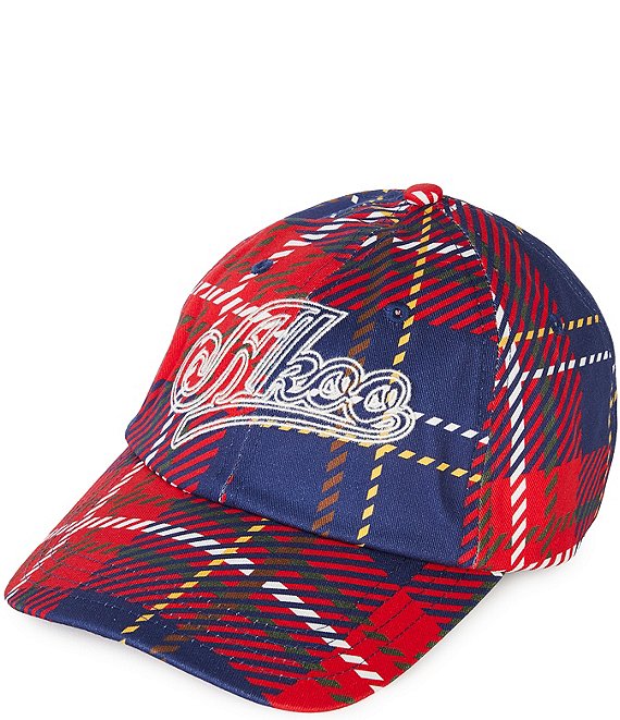 AKOO Plaid Embroidered Logo Dad Hat