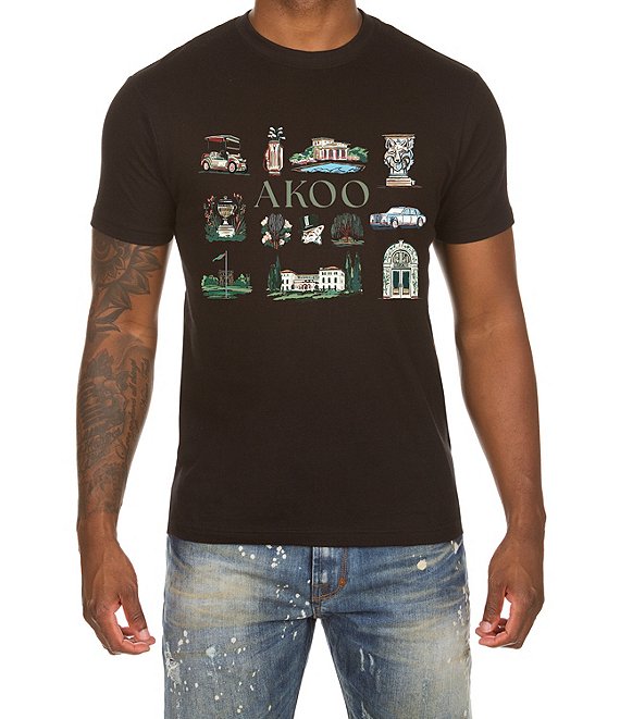 AKOO Welcome Graphic Short Sleeve T-Shirt