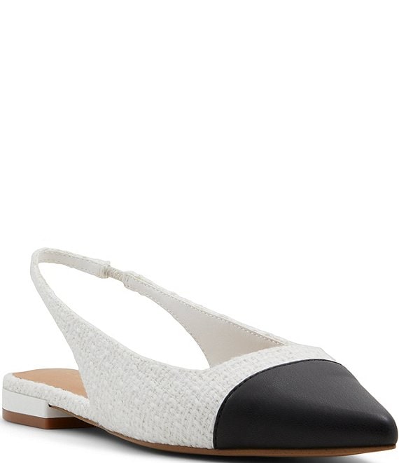 ALDO Fleure Textile Cap Toe Slingback Flats | Dillard's