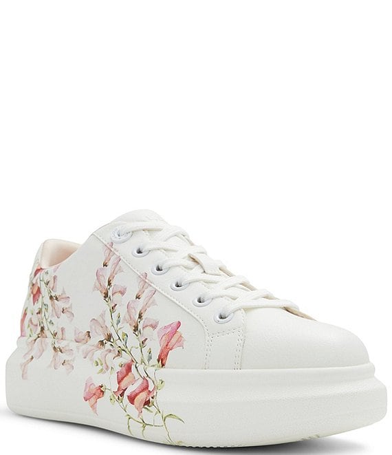 ALDO Peono Floral Print Platform Sneakers | Dillard's