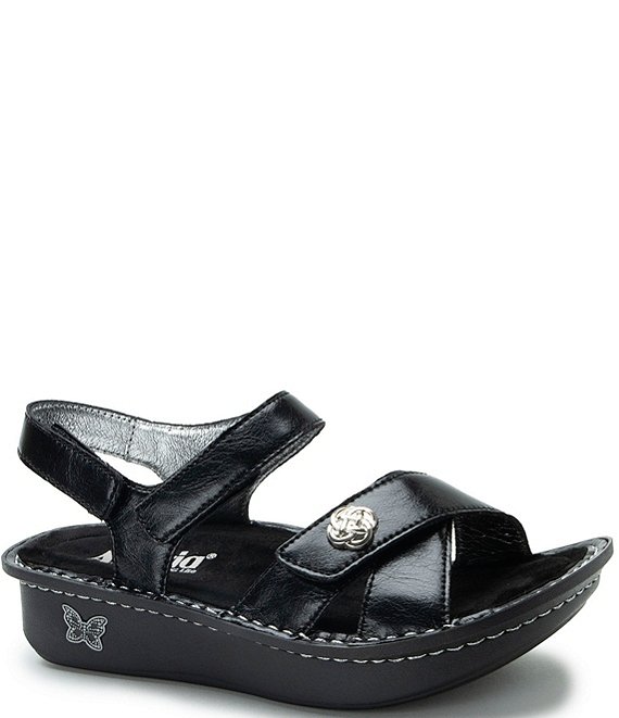 Alegria Kelsi Leather Platform Sandals