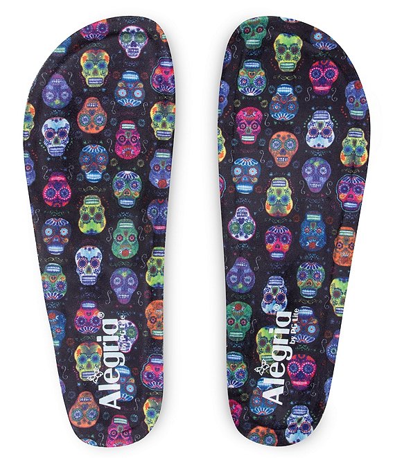 Color:Sugar Skulls - Image 1 - Sugar Skulls Print Replacement Footbeds