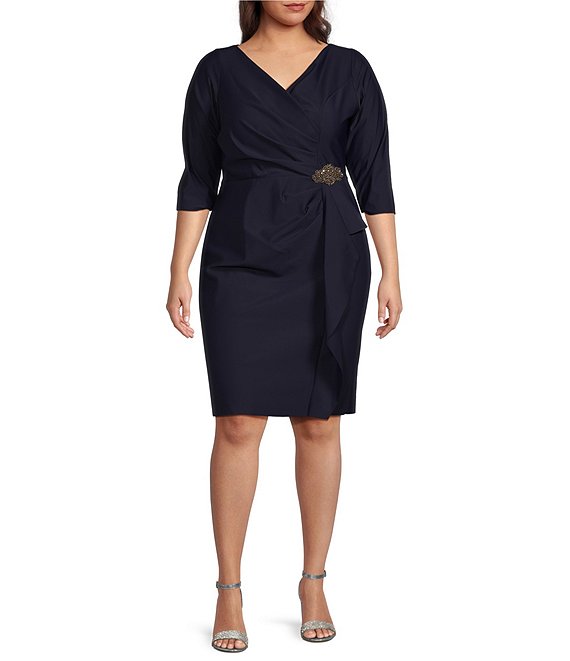 Navy blue dress at dillards hotsell