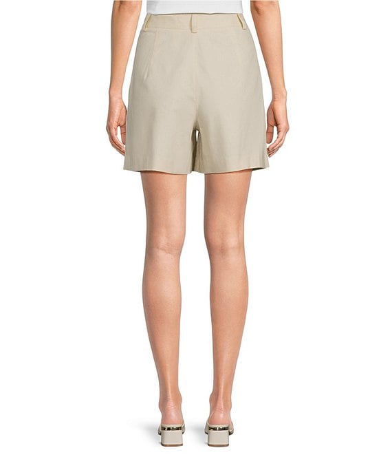 Alex Marie Coordinating Alice Stretch Linen Blend Shorts | Dillard's