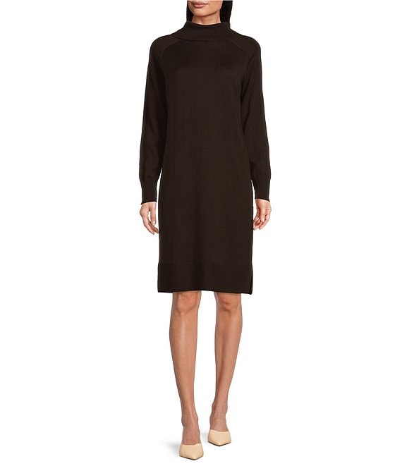 Alex Marie Karina Turtleneck Long Sleeve Sweater Dress | Dillard's