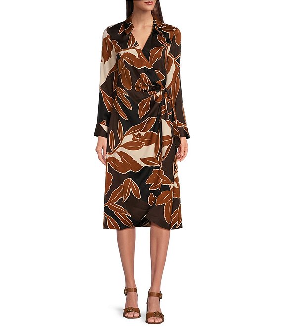 Dillards wrap dresses best sale