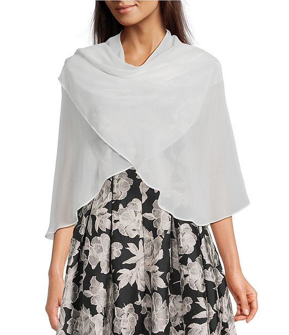 Alex Marie Marilyn Sheer 3/4 Sleeve Wrap