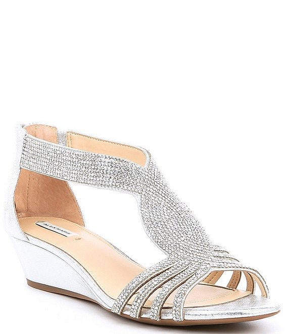 Alex Marie Mersalo Rhinestone Wedges 