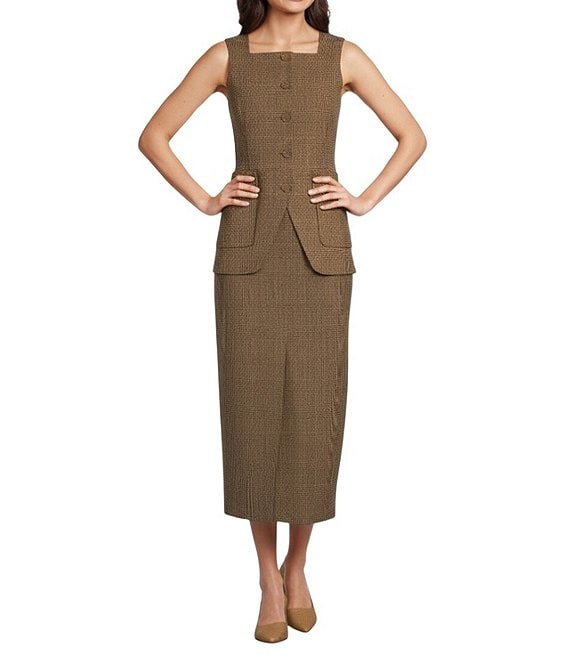 Alex Marie Nadia Anywhere, Everywhere Coordinating Square Neck Sleeveless Vest