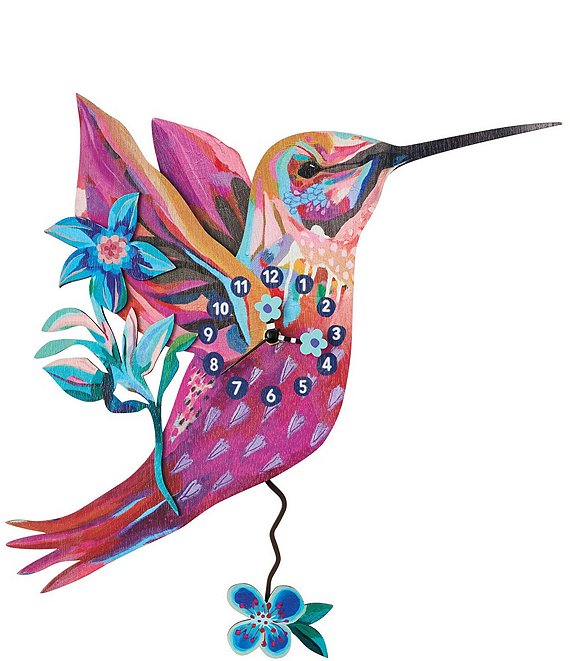 Allen Designs Sweet Nectar Wood Wall Clock