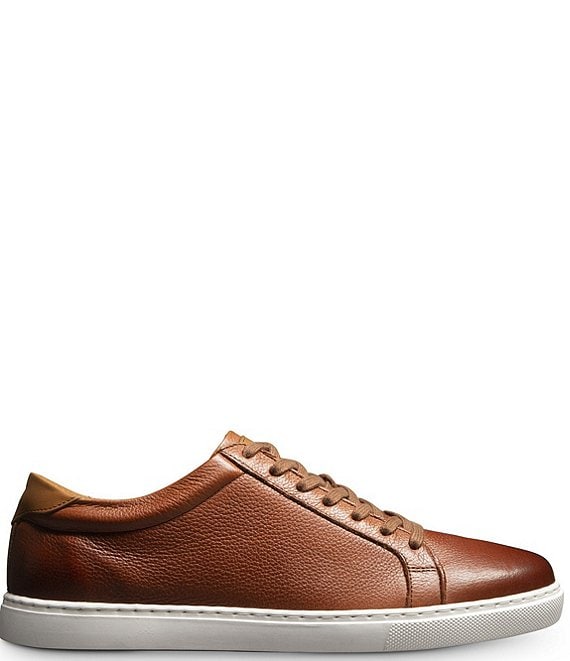 Allen-Edmonds Men's Courtside Sneakers, Mens, 9, Chili