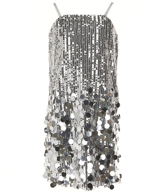 silver mesh dress