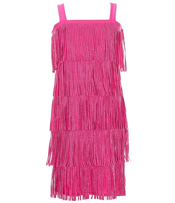 Girls fringe dress fashion