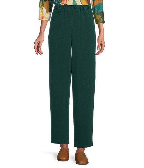 Allison Daley Pine Grove Pull-On Straight Leg Pants, Pine Grove - Image 1