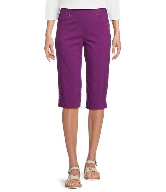 Allison Daley Tech Stretch Pull-On Skimmer Pants