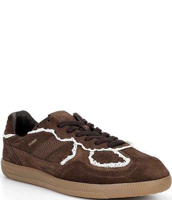 ALOHAS Tb.490 Crochet Chocolate Leather Sneakers