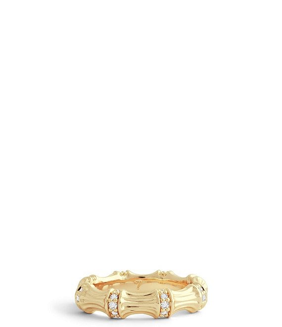 Anabel Aram Bamboo 18K Single Band Ring