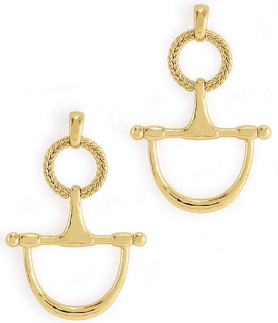 Anabel Aram Cheval Bit Drop Earrings