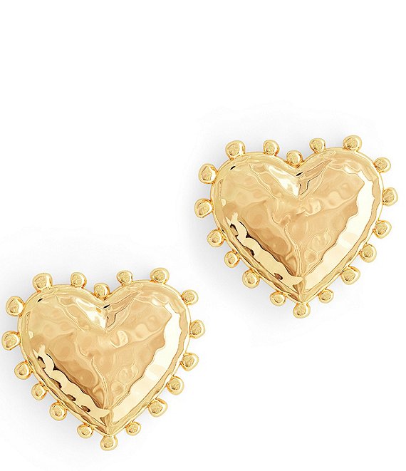 Anabel Aram Heart Stud Earrings