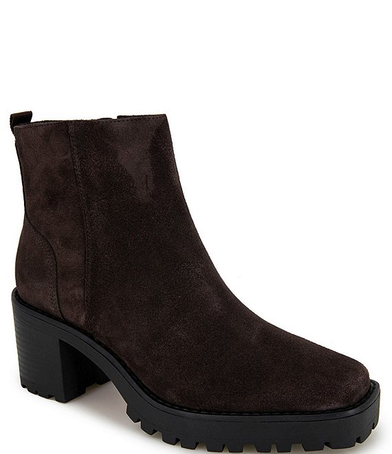 Andre Assous Milla Suede Lug Sole Booties Dillard s