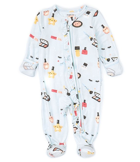 Angel Dear Happy Groceries 2 Way Zipper Footie - 9-12 Months