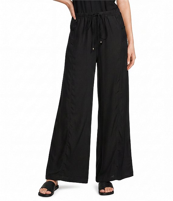 Angie Drawstring Wide Leg Pocket Pants