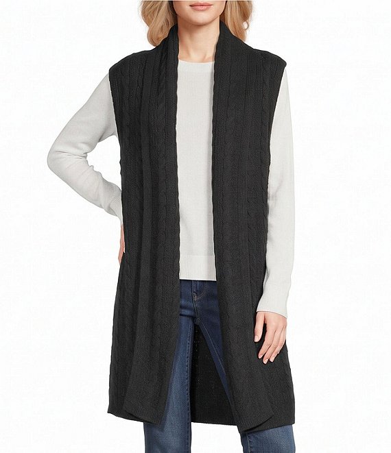 Anna & Ava Cable Knit Vest