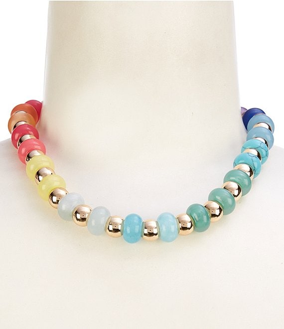 Anna & Ava Oversized Beaded Collar Necklace