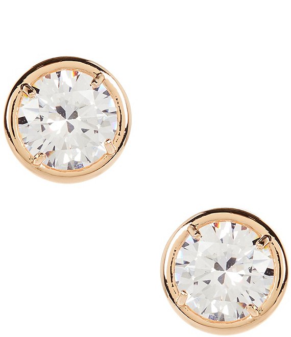 Anna & Ava Oversized Cubic Zirconia Stud Earrings