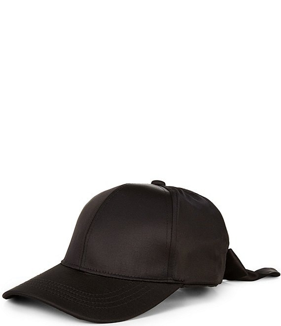 Anna & Ava Satin Tie Back Baseball Cap