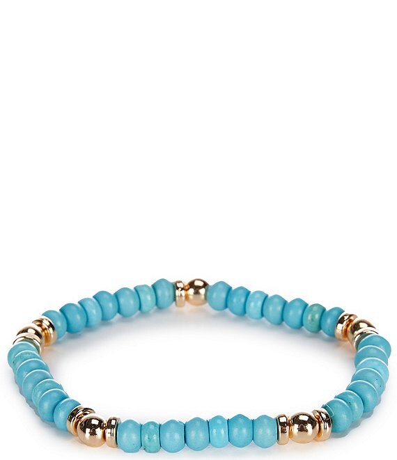 Anna & Ava Semi Precious Beaded Stretch Bracelet,All Products : American Fashion Style Bags On Sale