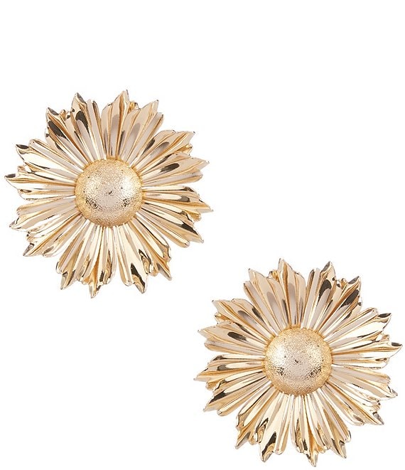 Anna & Ava Sunflower Stud Earrings