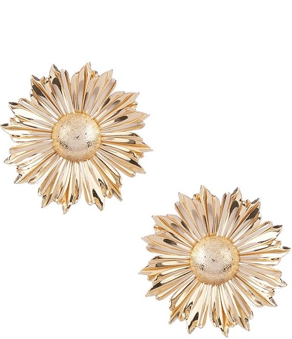 Anna & Ava Sunflower Stud Earrings