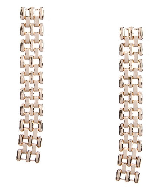 Anna & Ava Watch Chain Linear Earrings