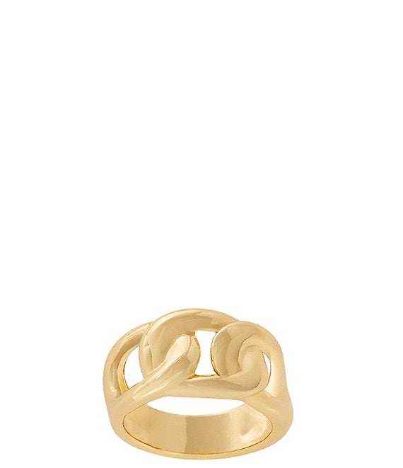 Anna & Ava Waterproof Link Statement Ring