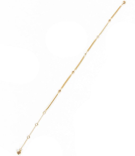 Anna & Ava Waterproof Rehinestone Link Anklet